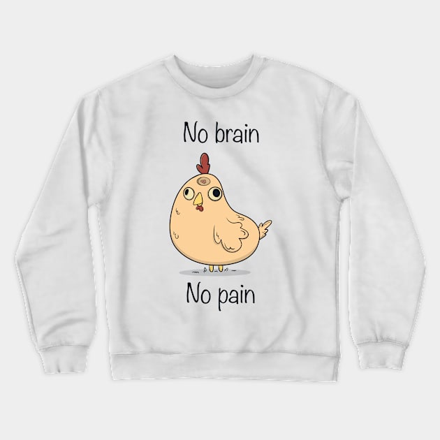 No Pain Crewneck Sweatshirt by aStro678